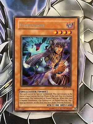 Yu-Gi-Oh! Card *Tsukuyomi* DCR-075 Unl Ed RARE (LP) • $6.54