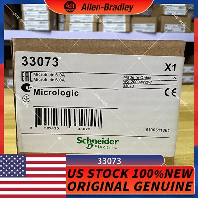 Brand New Schneider 33073 Micrologic 6.0A Factory Sealed Free Shipping • $923