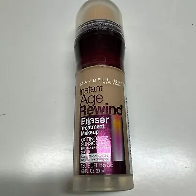 Maybelline Instant Age Rewind Eraser Treatment Makeup Spf 18 130 Buff Beige • $13.99