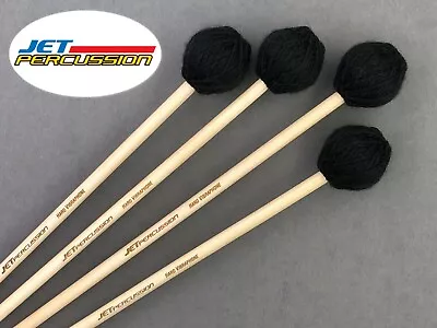 Jet Percussion - Hard Vibraphone Mallets 2 Pairs - Machine Wrapped - Percussion • $38