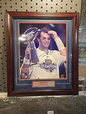 Tom Brady Autograph Picture Frame • $1400