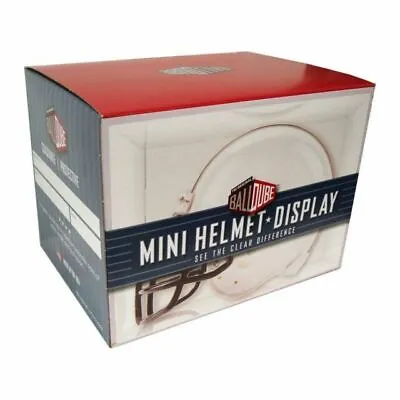  Ballqube Mini Football Helmet Display Case Box • $18.98