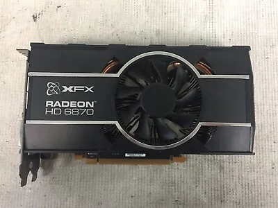 XFX AMD Radeon HD 6870  Graphics Card 1 GB GDDR5 AMD  • $27.98