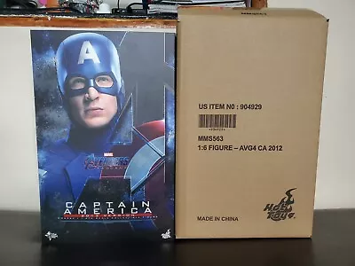 Hot Toys Avengers: Endgame - Captain America (2012 Version) 1/6th Scale... • $200