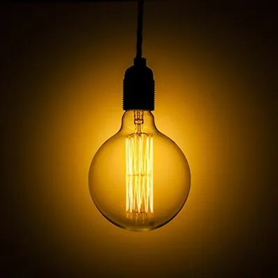 £6.99 • Buy Vintage Filament Edison Light Bulb Dimmable E27 Decorative Industrial Globe