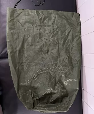 Genuine US Army Waterproof Laundry Or Clothing Bag-HARRIS-Military Surplus. • $11.68