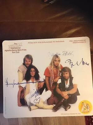 ABBA Autographed Mouse Mat • £249.99