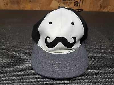 NWT Moustache Men's Snapback Cap Hat • $19.99