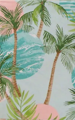 $15.50 • Buy Celestial Tropical Paradise Vinyl Flannel Back Tablecloth - Var Sizes
