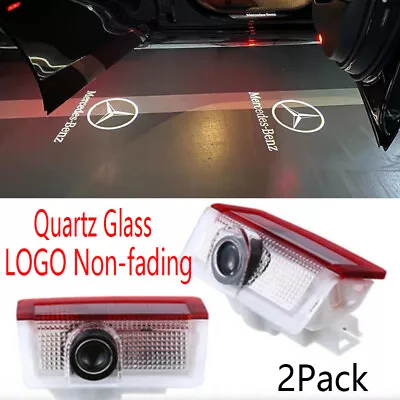 2x LED Car Door Projector Lights For Benz W205 C180 C200 C250 C300 2015-2018 • $22.95