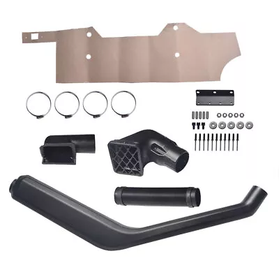 Black Snorkel Kit For Jeep Cherokee XJ 1984-2001 Cold Intake System Rolling Head • $67.75