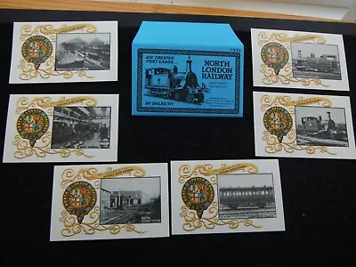 One Complete Set Of Six Dalkeith Postcards In Special Envelope North London Rail • £0.99