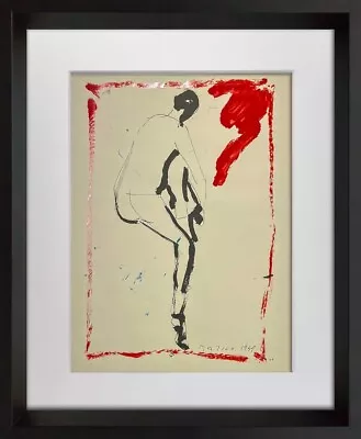 Marino MARINI Lithograph SIGNED Ltd EDITION Nude From Behind 1949 +Custom FRAME • $1014