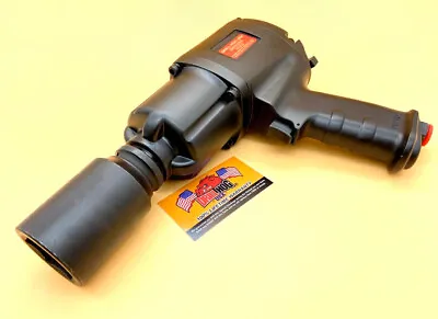 Drill Hog 3/4  Air Impact Wrench Gun Twin Hammer 1500 Ft LBS Lifetime Warranty • $282.15