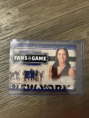 $1 • Buy Sue Bird 2005 Playoff Prestige Fans Of The Game  New York Giants Storm