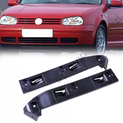 1Pair Black Front Bumper Guide Mount Bracket For VW Jetta MK4 Bora 1999-2005 New • $15.99