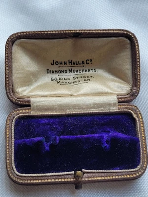 £39.99 • Buy High Quality Antique Vintage Jewellery Box Case With Company Name Diamond Mercha