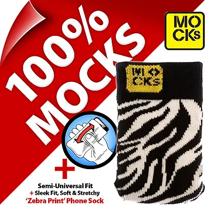 £3.97 • Buy Mocks Zebra Mobile Phone MP3 Sock Case Cover Pouch Sleeve For IPhone 4S 5 5S SE