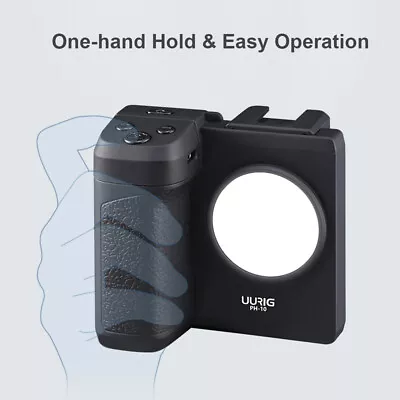 UURIG Wireless Handle Grip Phone Holder Stabilizer Smartphone Vlog Selfie AU • $25.01