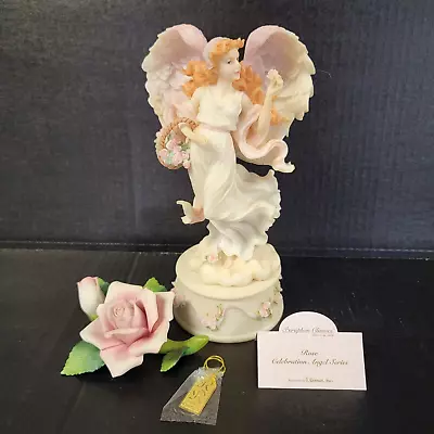 Vintage Seraphim HEAVEN ON EARTH Rose Angel First In Series 2001 Limited Edition • $65