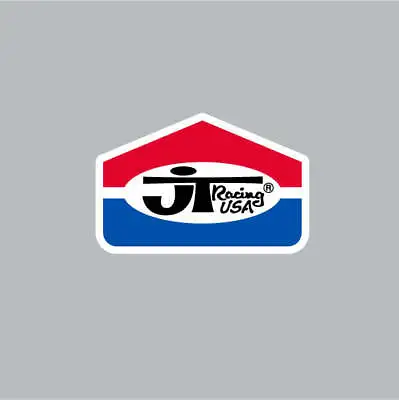 JT Racing - LOGO - Blue & Red Decal - Old School BMX • $11