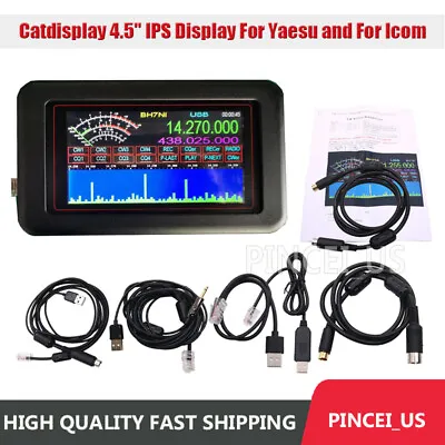 Catdisplay 4.5  IPS Display For Yaesu FT817/857/897/818 Icom IC7000/703/706 • $177.50