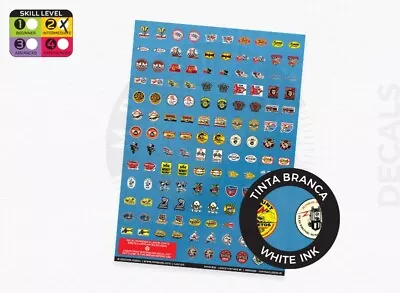 MM01308 - Vintage Logos Decal #1 - 1:24/1:25 • $6.50