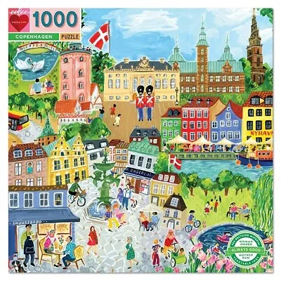 Eeboo 1000 Piece Puzzle - Copenhagen • $35