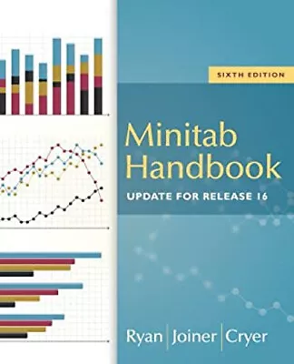 MINITAB Handbook : Update For Release 16 Paperback • $15.97