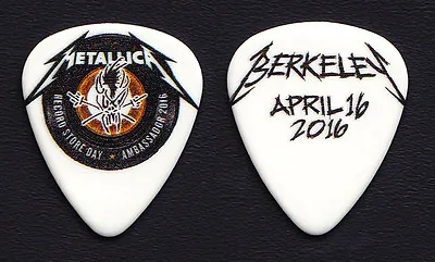 Metallica Record Store Day Ambassador Berkeley April 16 2016 Tour Guitar Pick • $99.99