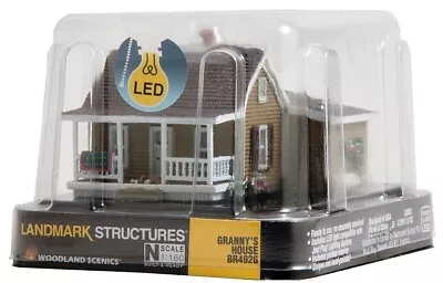 Woodland Scenics N Scale Built-up Structure - Granny's House - Led Lights! • $64.95