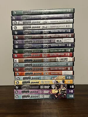 Naruto Shippuden SERIES Uncut DVD Set 12-30 Episodes 141-388 • $125