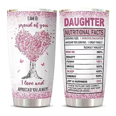 Daughter Gift From Mom/Dad Tumbler Gifts For Daughter From Mother/Father - T... • $37.81