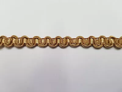 Small Upholstery Braid Gold 10mm Price Is For 5 Metres • $8