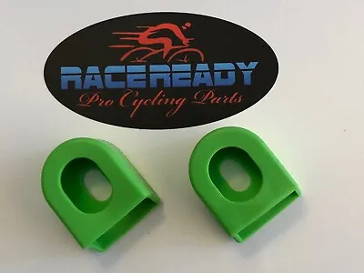 1 Pr RACEREADY.....Crank Arm Boots...Bike... Fits SRAM / Shimano - Green • $12.95