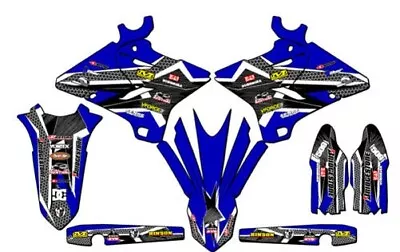 2016-2021 YZ 250X PODIUM Blue Senge Graphics Kit Compatible With Yamaha • $148.49