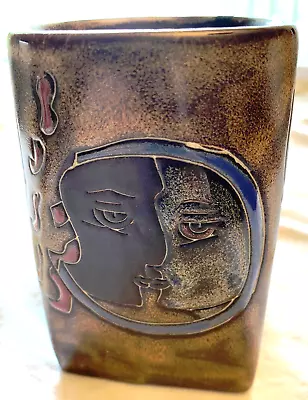 Designs By Mara Mexico Mexican Pottery 12oz Coffee Mug “The Lovers” Cupid Gemini • $15.60