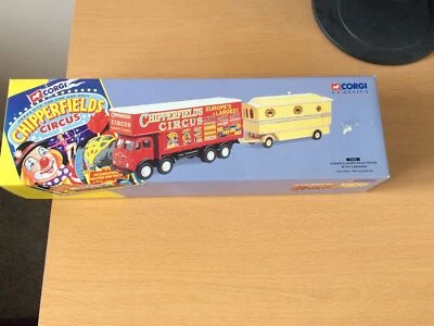£32 • Buy Corgi 97888 Chipperfields Circus Foden Closed Pole Truck With Caravan Mint Boxed