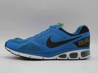 Nike Air Max Livestrong Running Shoes 599299-407 Men's Sz 11.5 Blue Yellow Black • $40