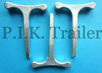 3 X Small T Key For Budget Door Lock Trailers Horse Box Bus Coach Boat Catering • £8.98