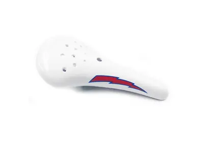 Reproduction 'Elina Style' Seat - Old School BMX Saddle  - Lightning Bolt • $126.31