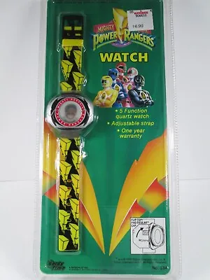 $12 • Buy Vintage Mighty Morphin Power Rangers WATCH-1993 Black Ranger-UNOPENED!!