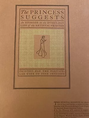 6 PCS WILL BRADLEY INLAND PRINTER   An Original Vintage Group Of 6 Pieces • $99