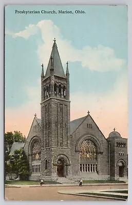 1907-15 Postcard Presbyterian Church Marion Ohio OH • $4.75