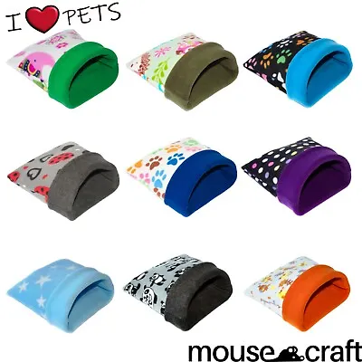 £4.99 • Buy ***60 Designs***soft Polar Fleece Bed,snuggle Pouch,cosy,guinea Pig ,small Pets