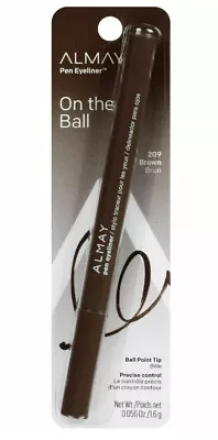 Almay Pen Eyeliner On The Ball Brown 209 0.03 Fl Oz/10ml New • $9.99