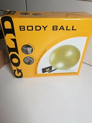 £16 • Buy NEW - Golds Gym Body Ball, Muscle Beach, Exercise Ball, Model G757, Home Workout