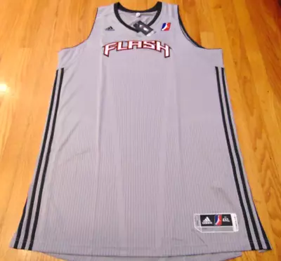 Adidas Nba D-league Revolution 30 Utah Flash Authentic Blank Jersey 4xl+4  • $37.19