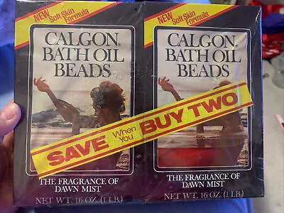 Calgon Bath Oil Beads Fresh Blossoms Take Me Away! 16 Oz.  Vintage 2 Boxes Set • $36