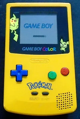 Gameboy Colour Handheld Console- Pokémon Edition - CGB-001 • £79.97